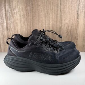 Hoka One One Bondi 8 X-Wide Black 1127955 BBLC Men’s Size 9.5